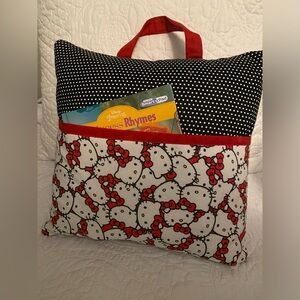 Kids book and iPad pillow